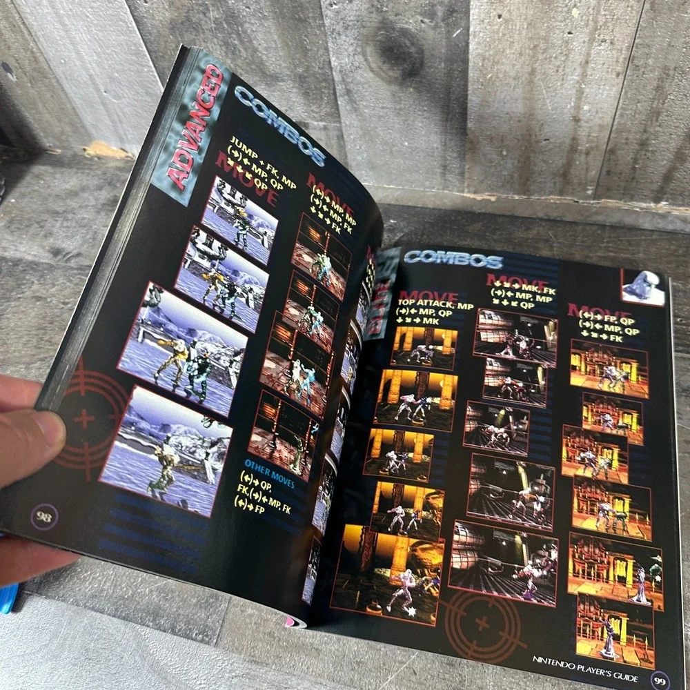 Killer instinct Nintendo SNES strategy guide Authentic Super Nintendo